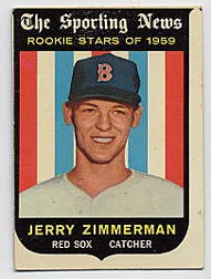 1959 Topps Baseball Cards      146     Jerry Zimmerman RS RC